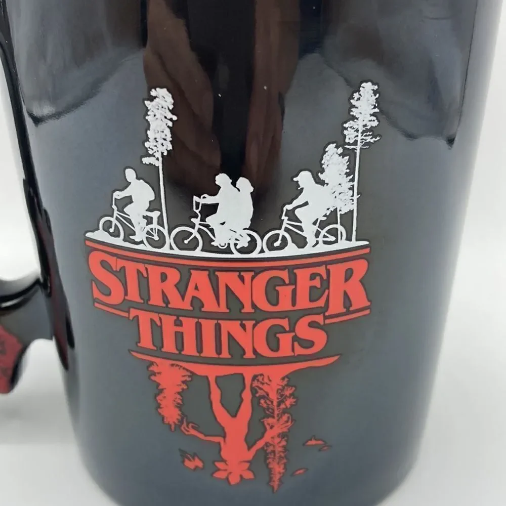 New! Netflix Stranger Things Eddie Coffee Mug with Guitar Handle